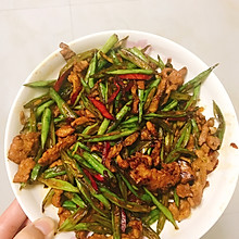 快手下饭菜系列-四季豆炒肉