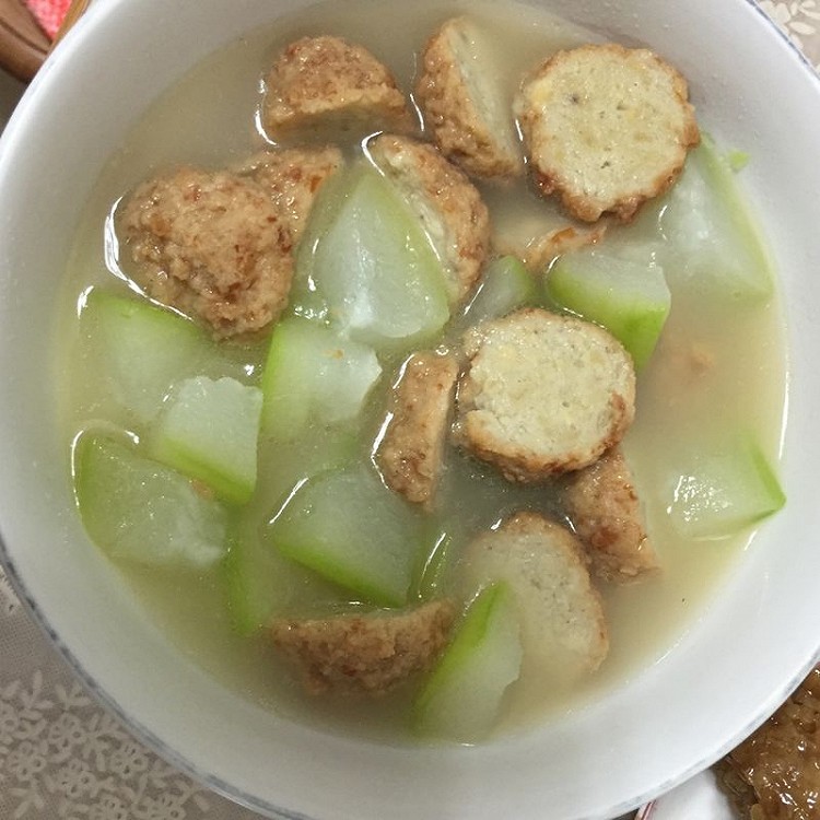 肉丸冬瓜汤的做法