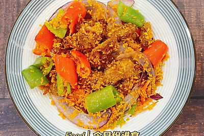 椒盐肉片