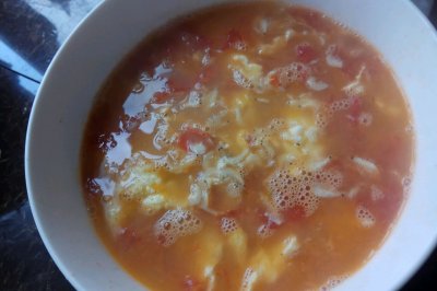 西红柿鸡蛋汤