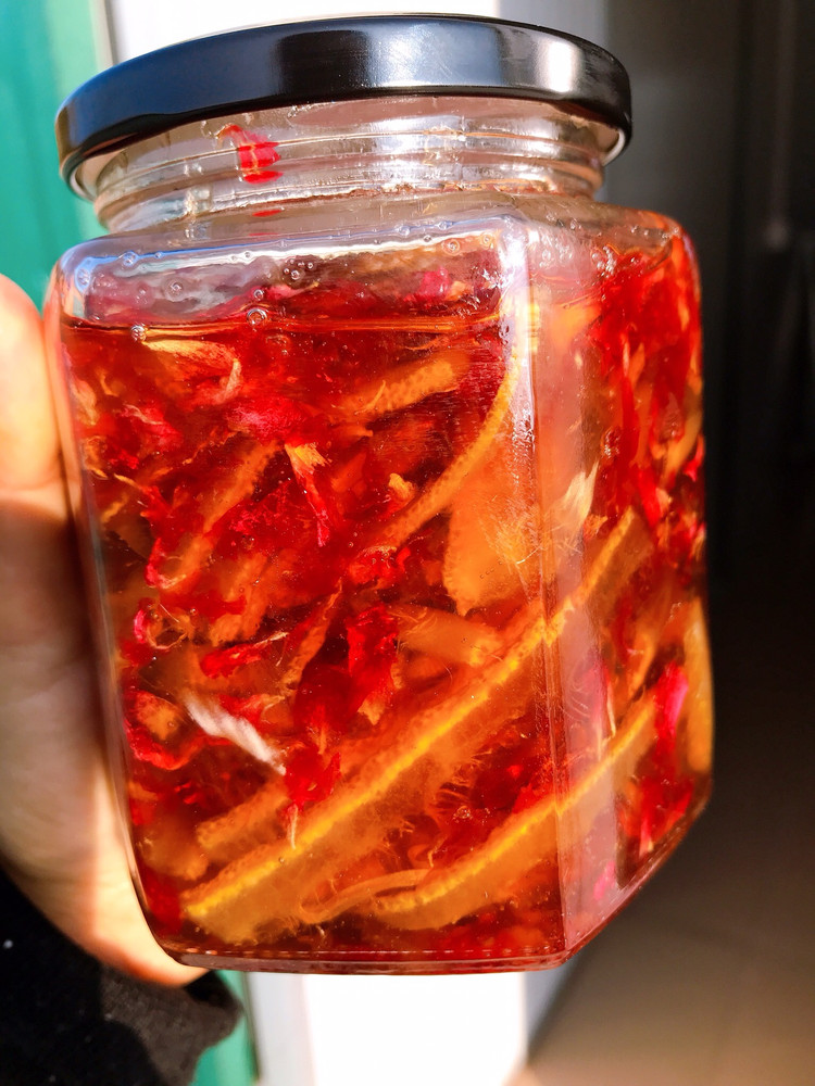 柠檬玫瑰蜜的做法