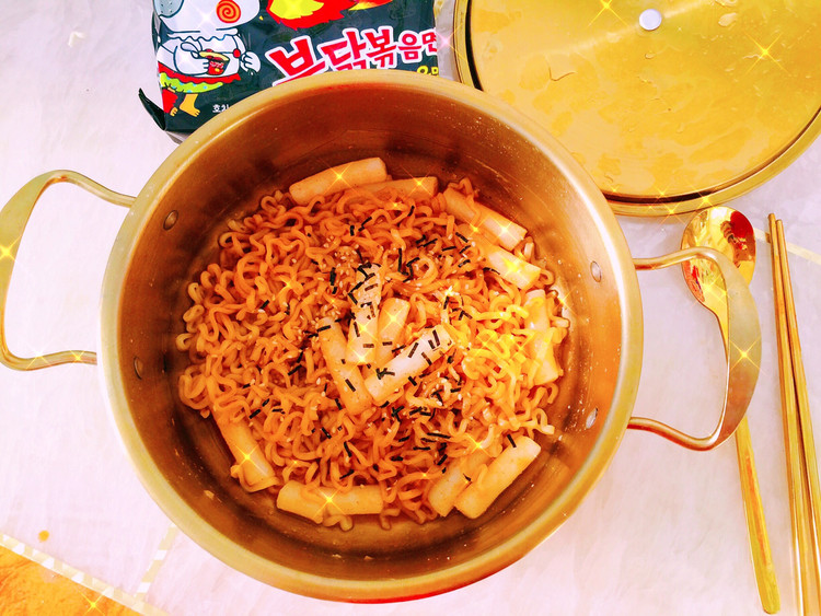 「年糕火鸡面」的做法