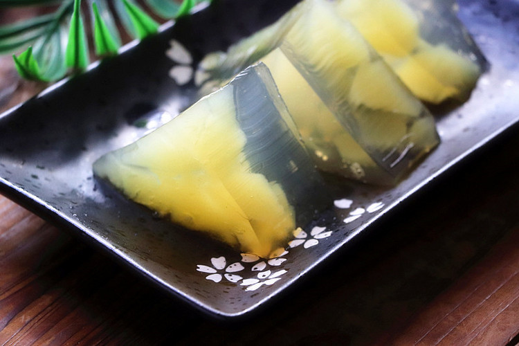 水晶椰子菠萝冻的做法