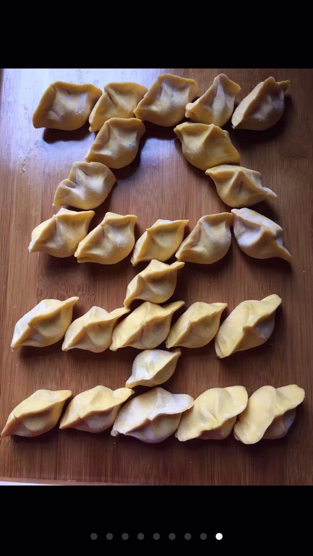 彩色饺子