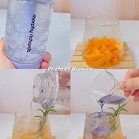 #15分钟周末菜#梦幻星空气泡水系列｜0脂0糖夏日低卡饮料的做法图解3