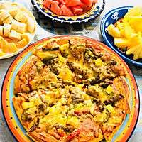 黑椒牛柳披萨的做法图解7