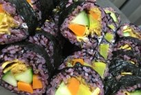 紫菜包血糯米饭的做法