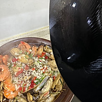 #夏日鲜味轻享健康#蒜香海鲜一锅焖  鲜香美味下饭神器的做法图解13