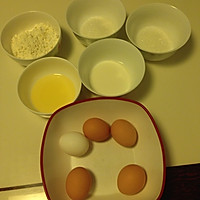 八寸戚风蛋糕的做法图解1