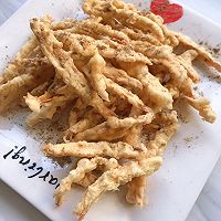 炸蘑菇的做法图解5