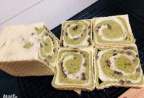 双色抹茶蜜豆吐司的做法