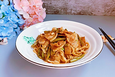 豆角焖面【宝宝最爱早餐】