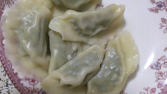 芹菜猪肉馅饺子