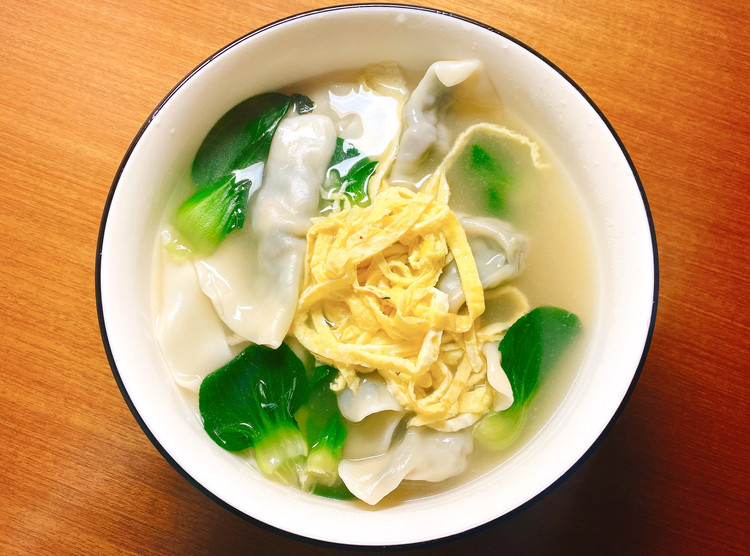 素馅 青菜香菇饺子的做法