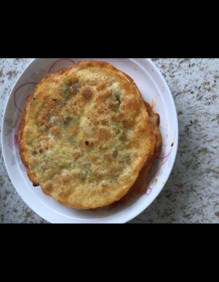 葱油饼的做法图解7