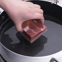 咸肉炒小青菜的做法图解1
