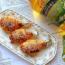 #金龙鱼橄调-橄想橄做#酥皮芝士蜂蜜烤鸡腿