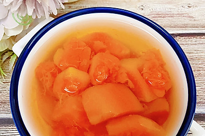 冰糖炖木瓜
