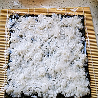 樱花鱼寿司卷的做法图解9