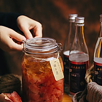自制清香柚子酒|冬季的一罐微醺果酒的做法图解3