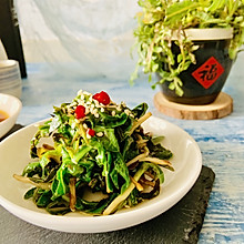 #精品菜谱挑战赛#解腻刮油的野菜两吃