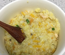 宝宝营养河虾粥的做法