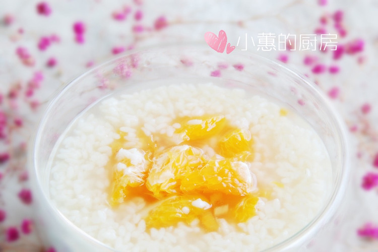 橘子酒酿的做法