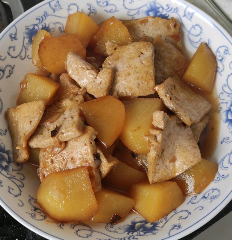 花式土豆炖豆腐的做法