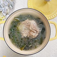 海带大骨汤汤鲜味足‼️珐琅锅营养汤的做法图解1