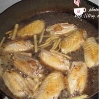 姜丝可乐鸡翅的做法图解8