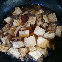 冻豆腐炖肉 适合疫情期间的快手菜的做法图解3