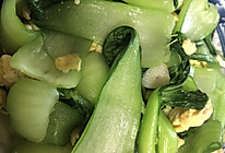 青菜炒鸡蛋的做法