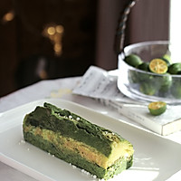 抹茶双色橙皮丁磅蛋糕的做法图解5