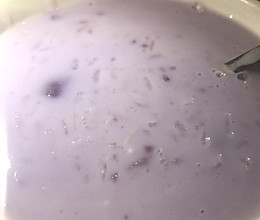 奶香紫薯粥的做法