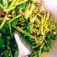 素炒蒜薹的做法图解6