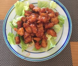 我的私房菜蜂蜜鸡肉的做法