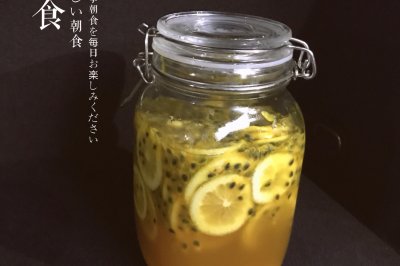 柠檬百香果蜜
