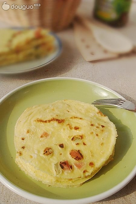 酸黄瓜鸡蛋饼