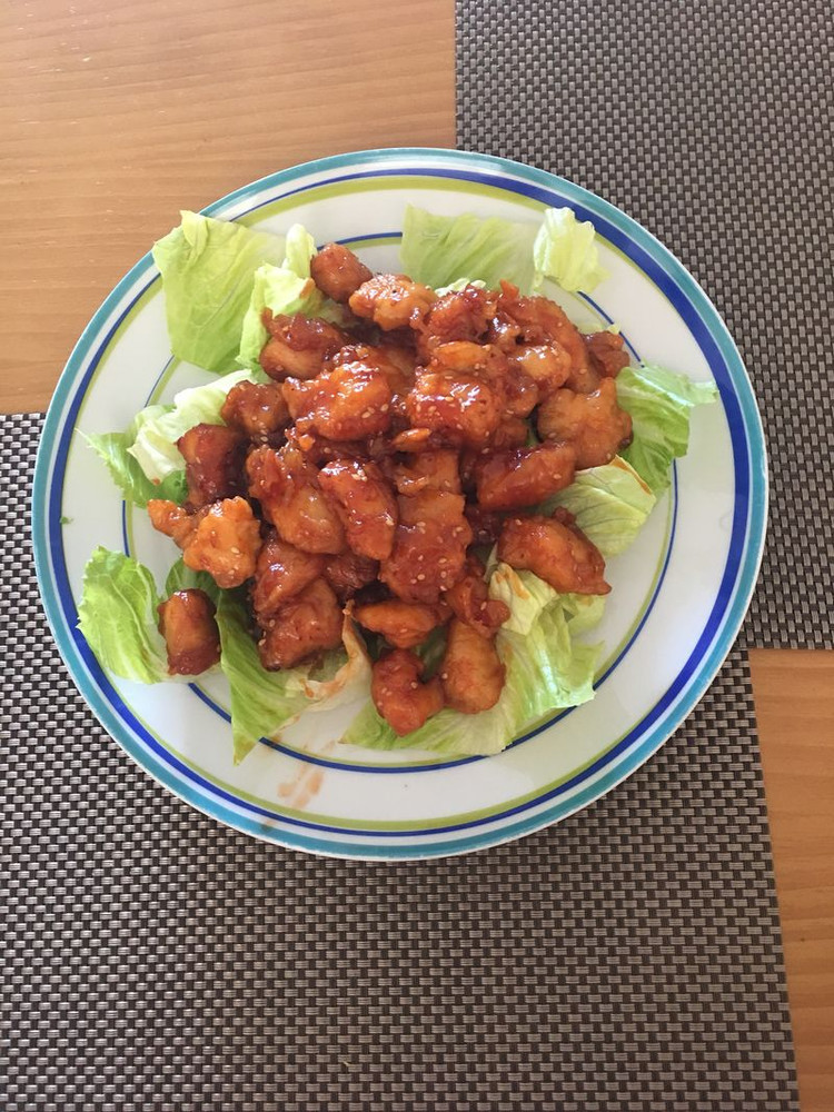 我的私房菜蜂蜜鸡肉的做法