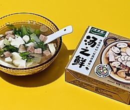 #轻食季怎么吃#减脂菜谱第五弹：蘑菇豆腐汤的做法