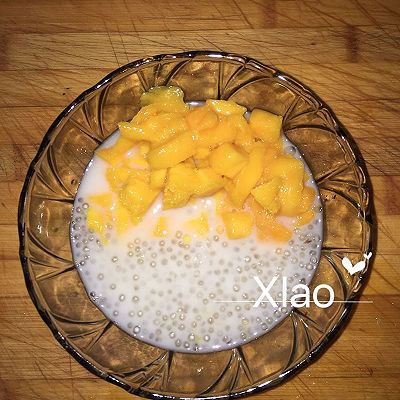 芒果椰奶西米露