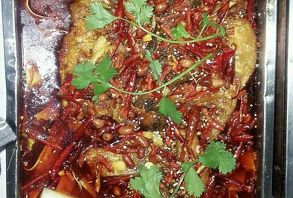 香辣烤鱼