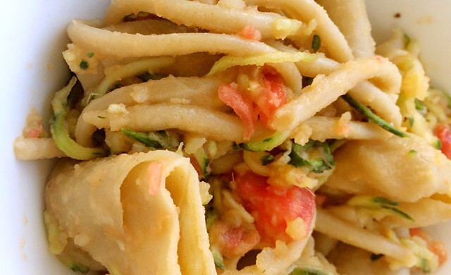 内蒙特色  凉拌莜面