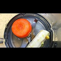 玉米山药胡萝卜米糊的做法图解2