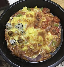 小厨娘自制pizza