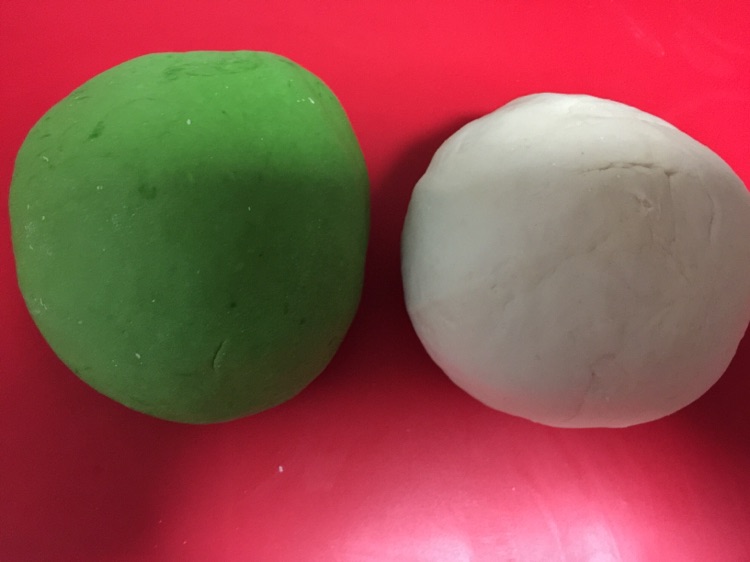 翡翠菜饺子的做法图解4