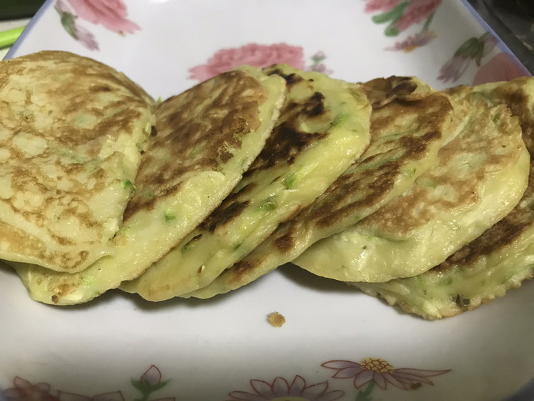 西葫芦丝饼的做法