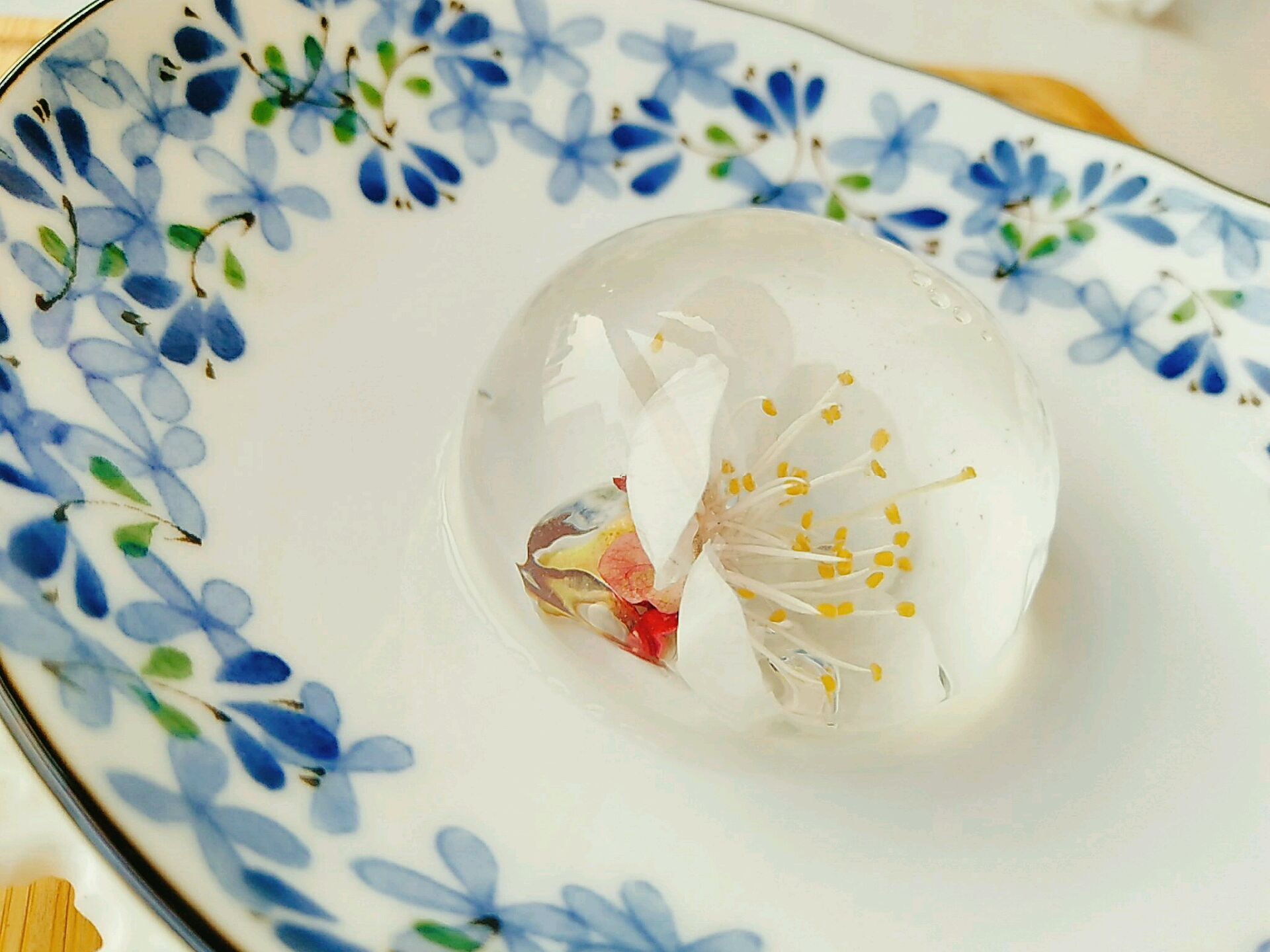 日本小点心, 樱花水信玄饼, 高颜值, 低难度, 在家几分钟轻松搞定_芋儿_新浪博客