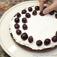 【曼步厨房】- 黑森林樱桃奶油蛋糕的做法图解12