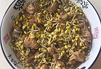 豆芽粉条炒鸡腿的做法